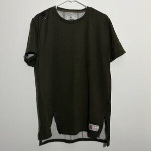 Kleep Olive Green T-Shirt Size Large